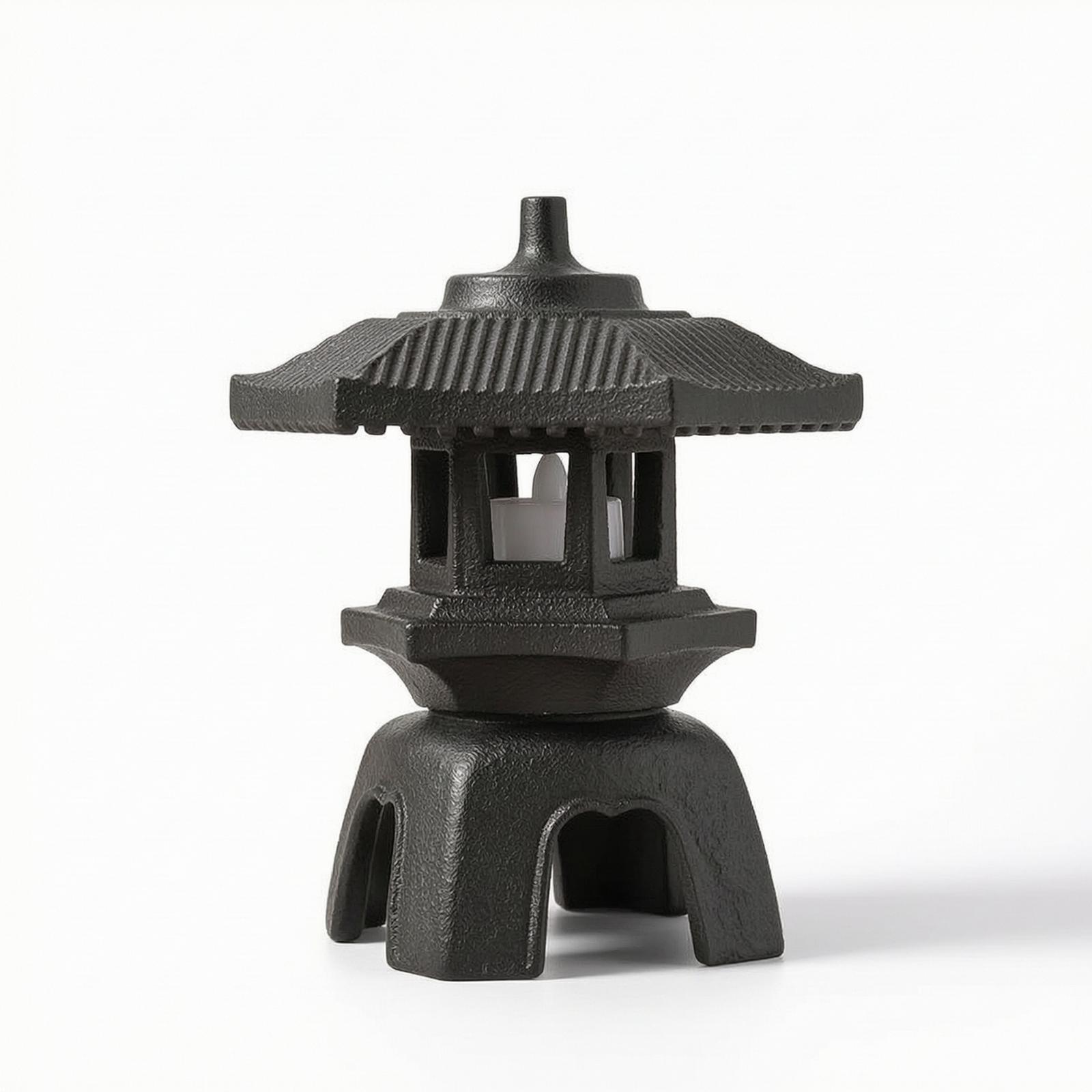 Cast Iron Lantern Openwork Can - đánh giá và giá Candle Holder Decor