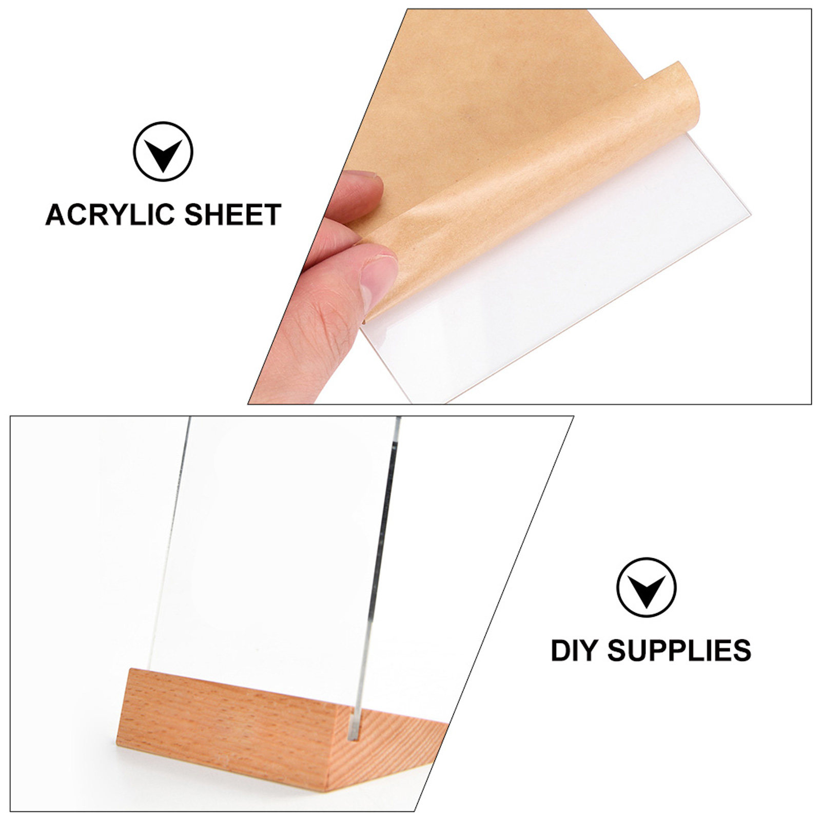 10Pcs Acrylic Sheet Transparen - đánh giá và giá Picture Frame