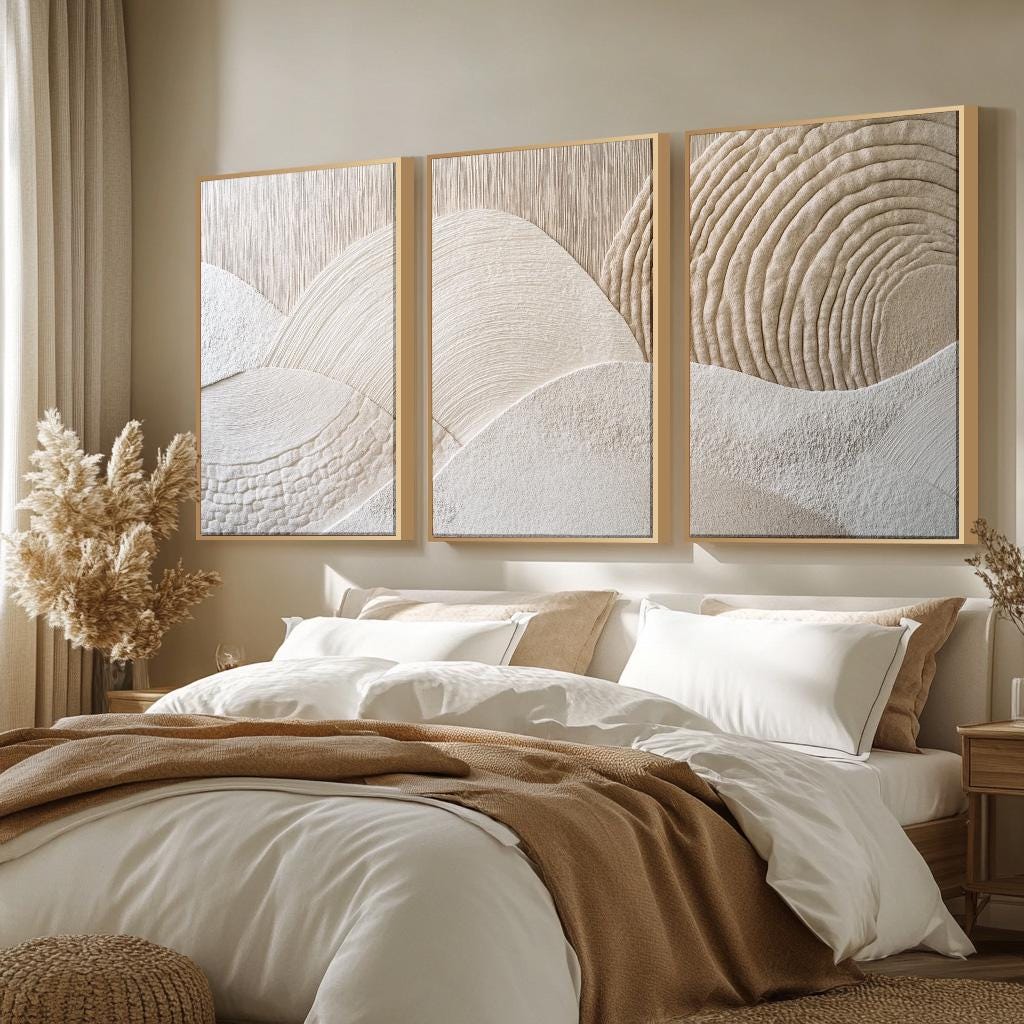 3pcs Frameless Canvas Painting - đánh giá và giá Abstract Canvas Set