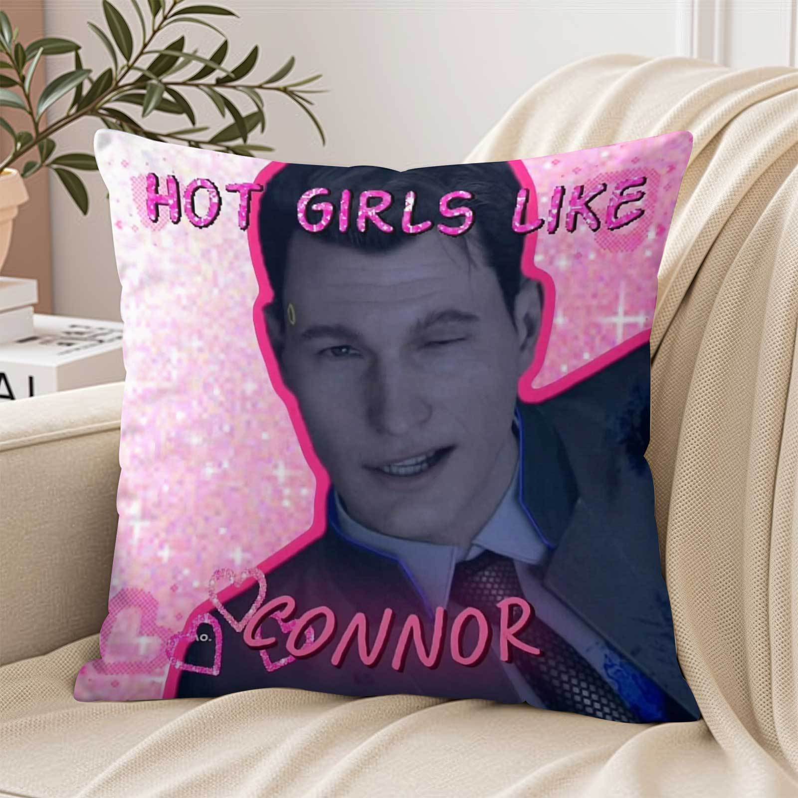 Customize 1pc CONNOR SO HOT Pi - đánh giá và giá Throw Pillow