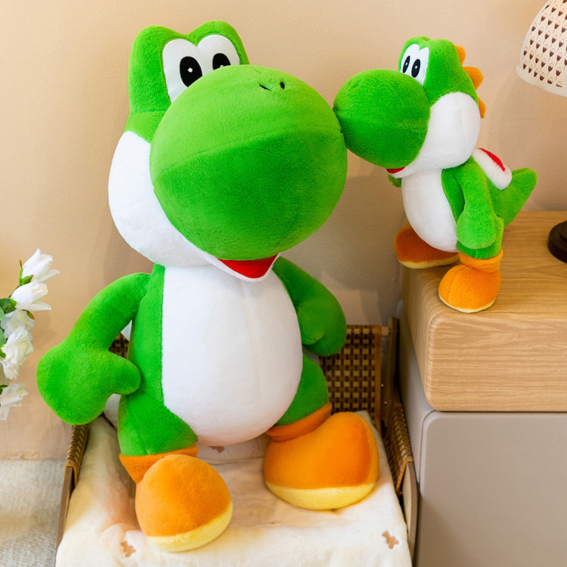 Cute Yoshi Green Dinosaur Plus - đánh giá và giá Throw Pillow
