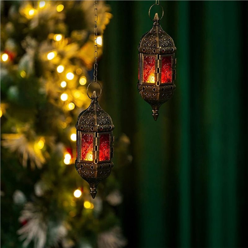 AB34-4 Pcs Hanging Hexagon Dec - đánh giá và giá Candle Holder Decor