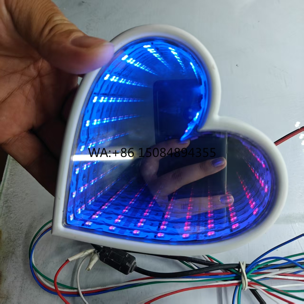3D Multi-Color Infinity Mirror - đánh giá và giá Decorative Mirror