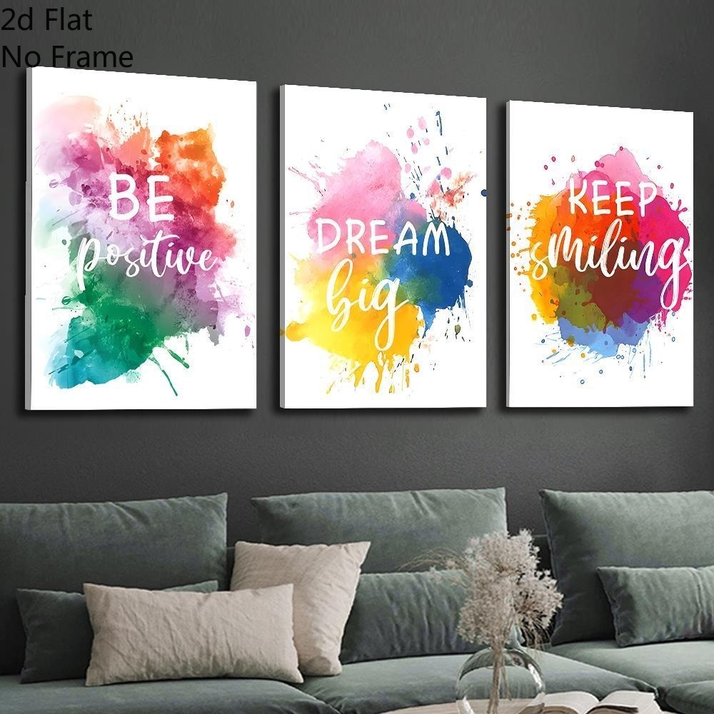 （Noframe 3PCS)-2D Flat, 2D Fla - đánh giá và giá Abstract Canvas Set