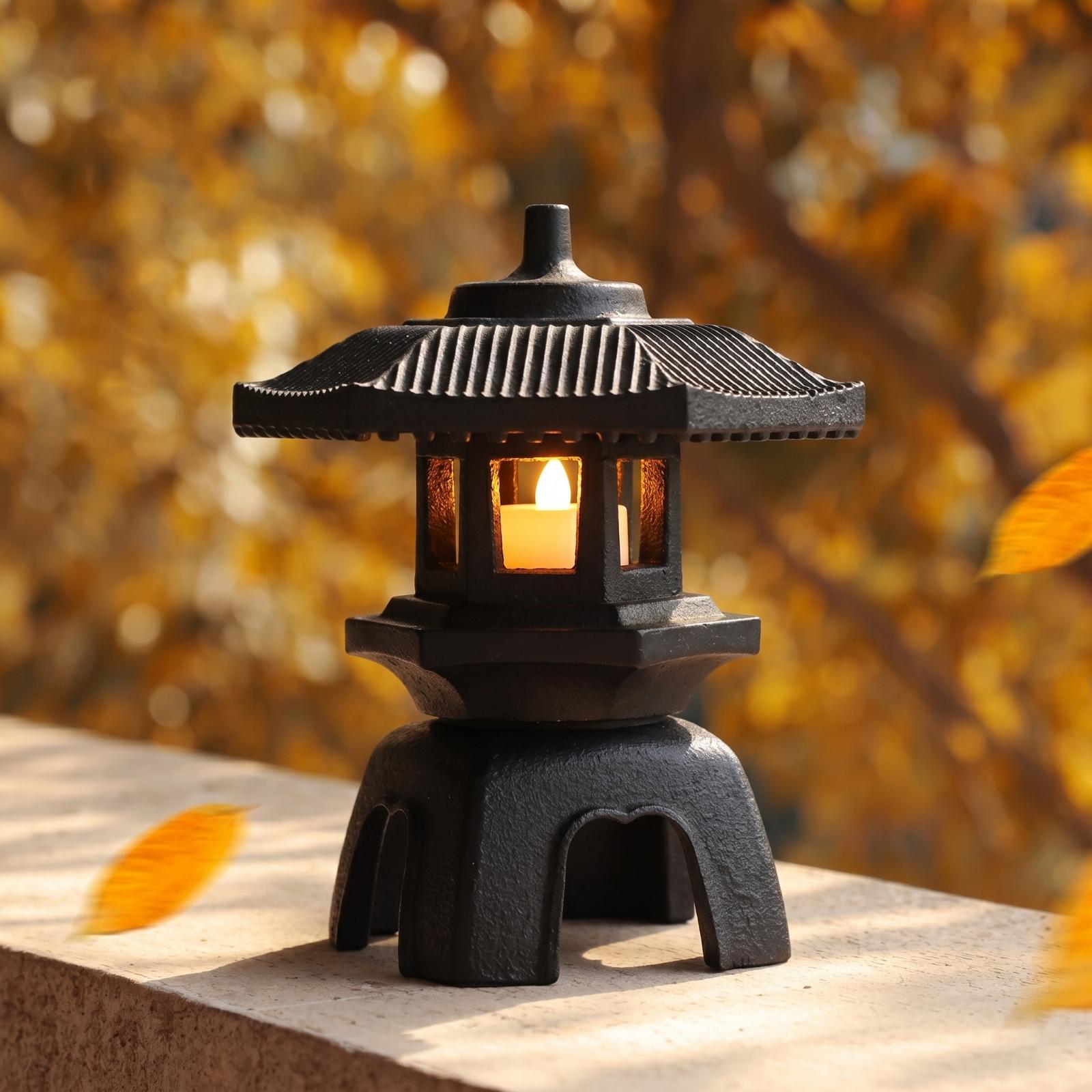 Cast Iron Lantern Classic Cand - đánh giá và giá Candle Holder Decor