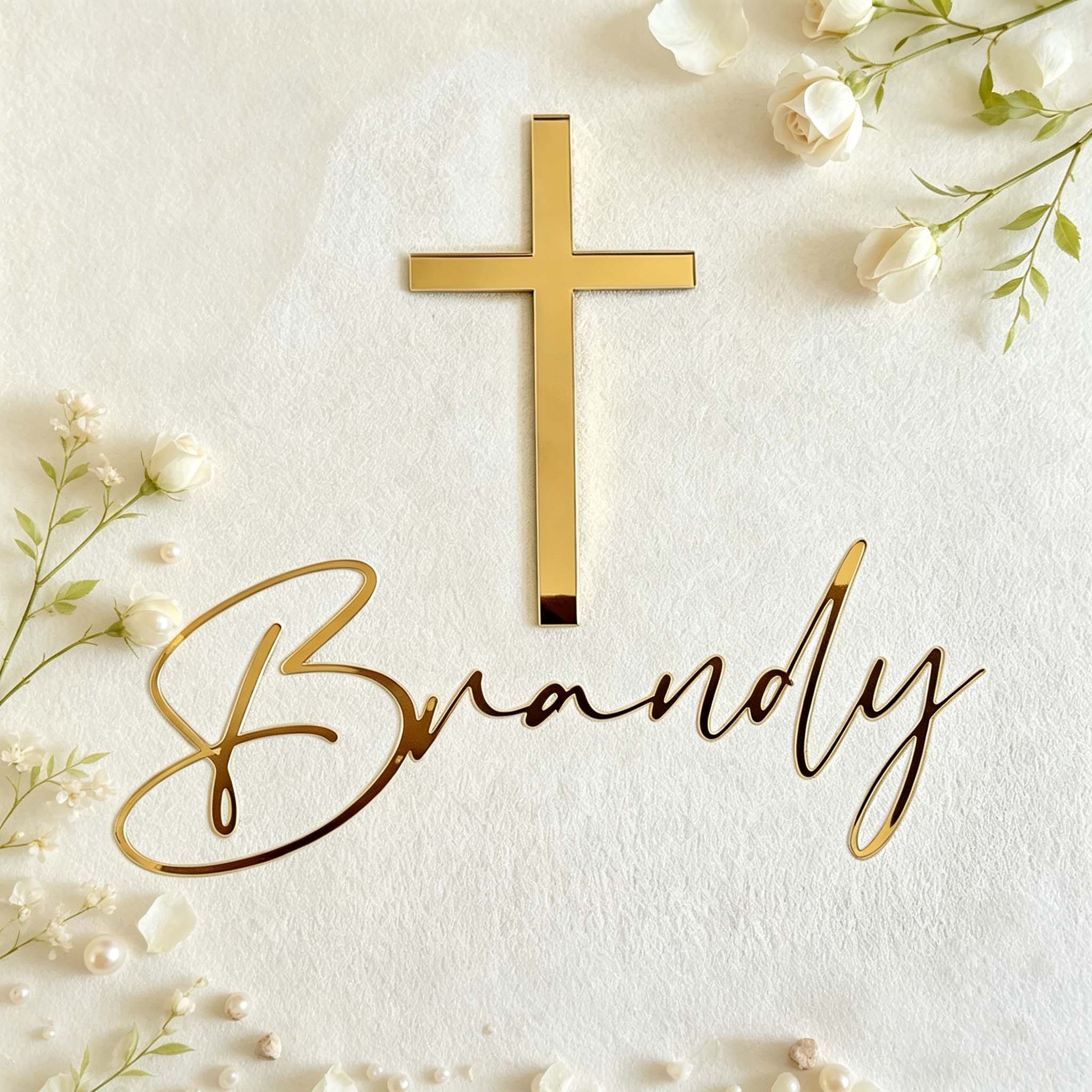 Personalized Cross & Name Cake - đánh giá và giá Decorative Mirror