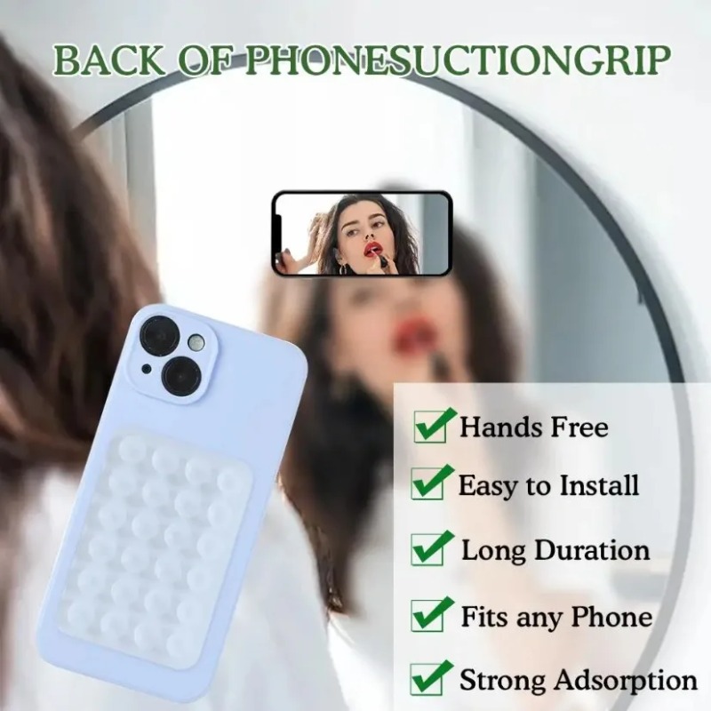 Silicone Suction Phone Holder  - đánh giá và giá Wall Sticker