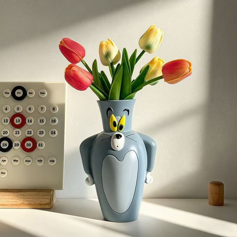 Cartoon Tom New and Jerry New  - đánh giá và giá Vase Decor