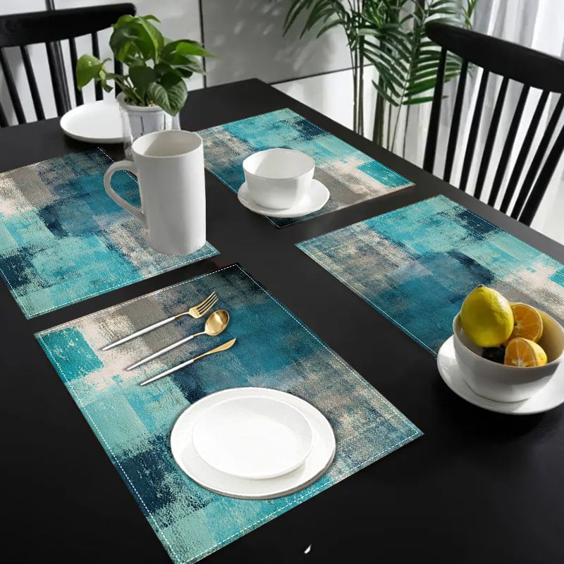 VIKAMA Morandi Abstract Ink Ta - đánh giá và giá Table Runner