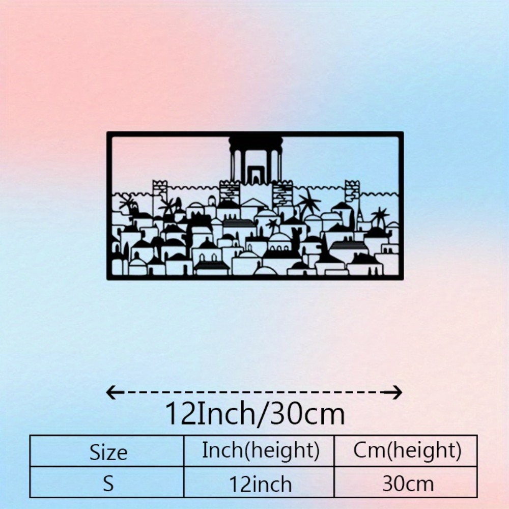 CIFBUY Metal Wall Art Jerusale - đánh giá và giá Wall Art
